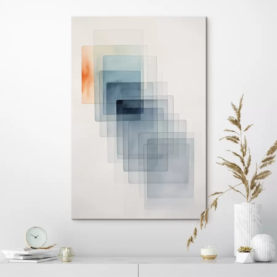 carta da parati Astrazione geometrica minimalista nr. s45213