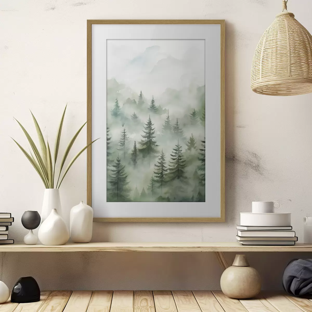 Poster Bosco e contrasto f45207