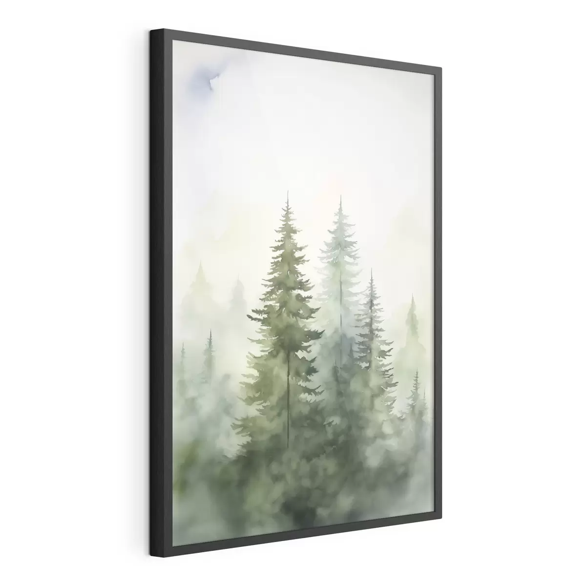 Poster Abeti nella nebbia f45208