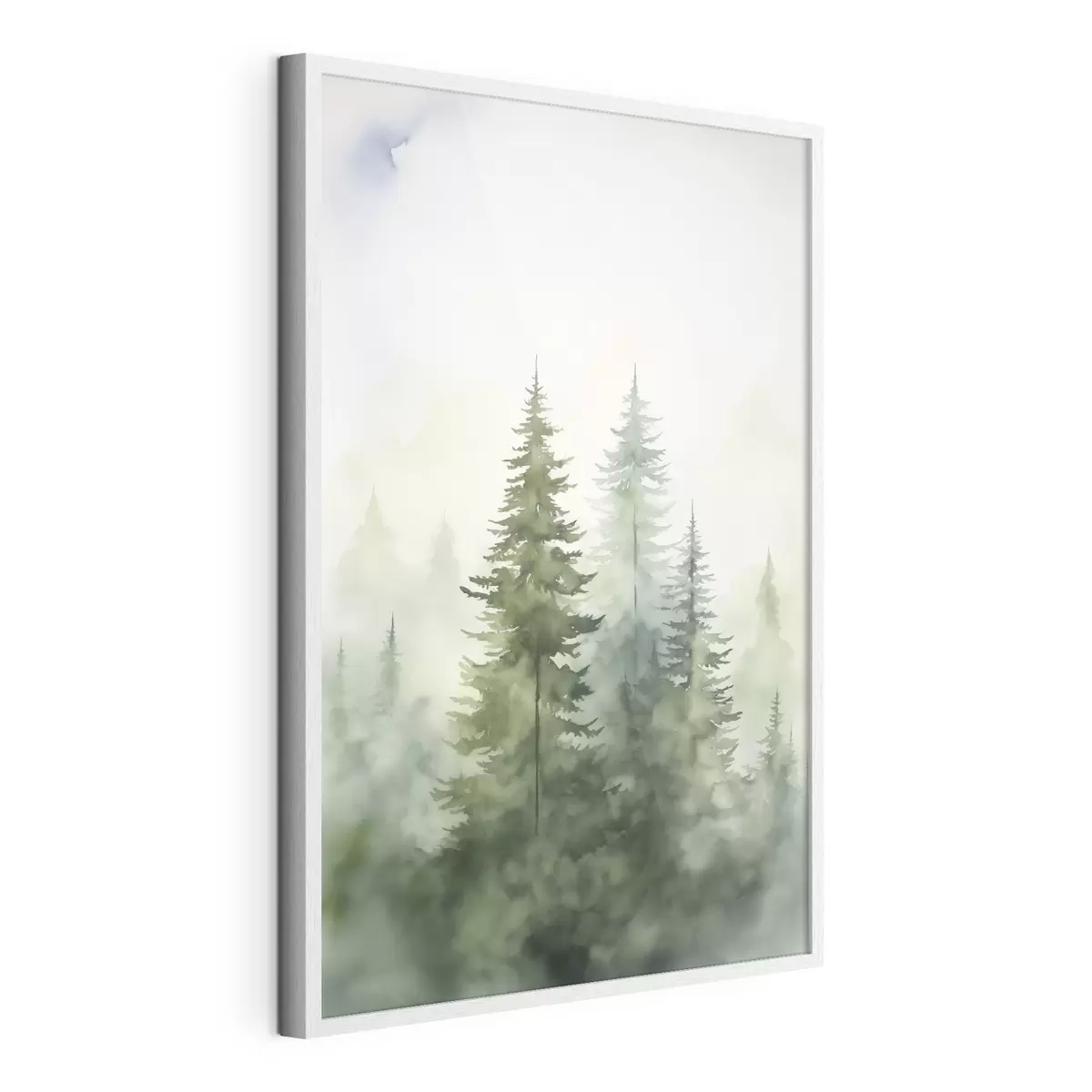 Poster Abeti nella nebbia f45208