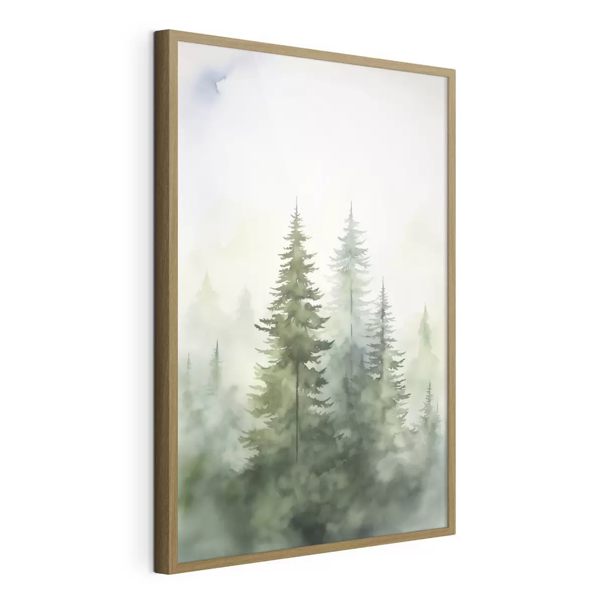 Poster Abeti nella nebbia f45208