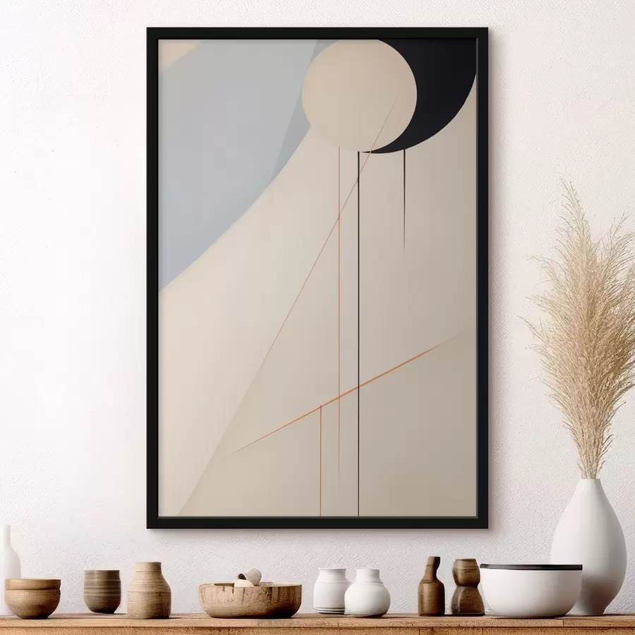 carta da parati Astrazione geometrica minimalista nr. f45212