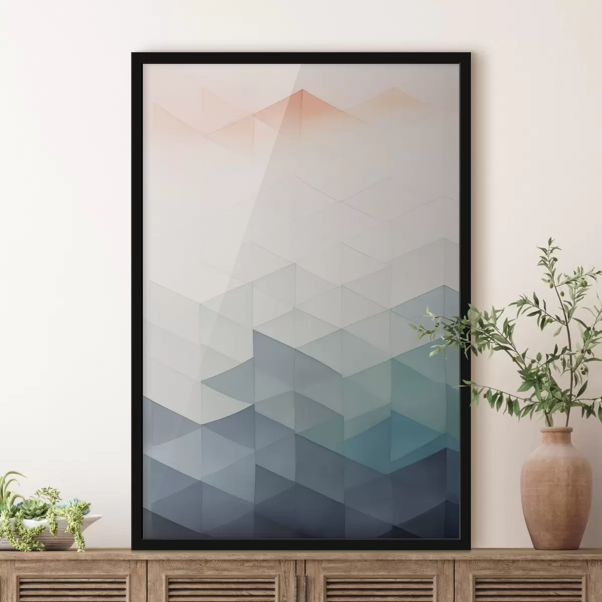 Poster Astrazione geometrica moderna f45214