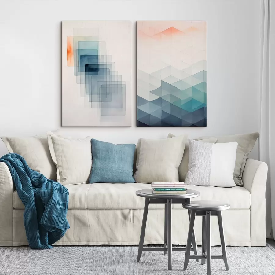 carta da parati Astrazione geometrica moderna nr. m00537