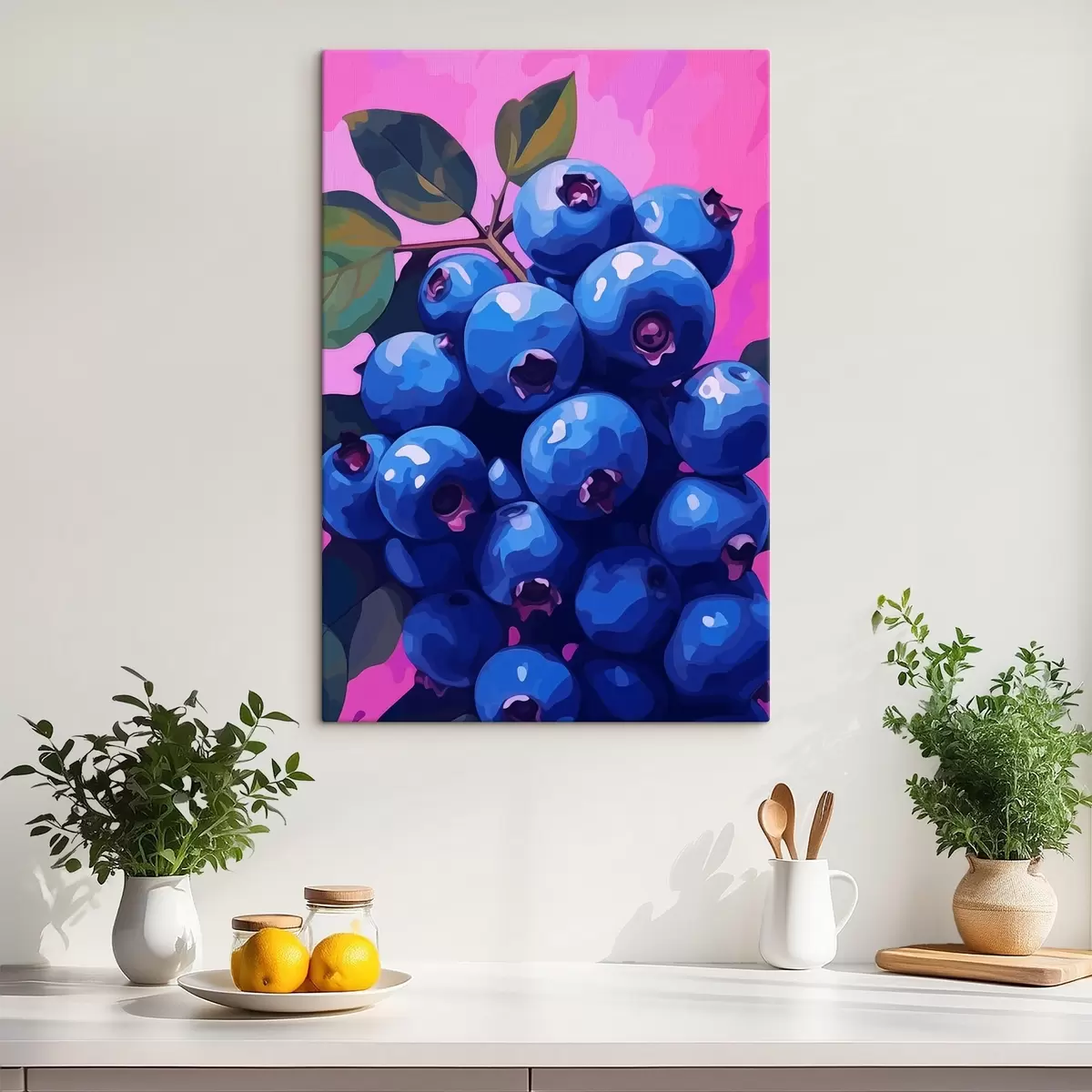 carta da parati Mirtilli succosi nr. s45224