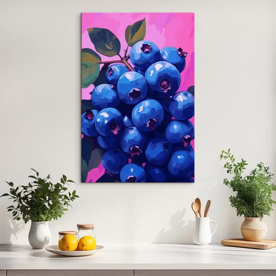 carta da parati Mirtilli succosi nr. s45224