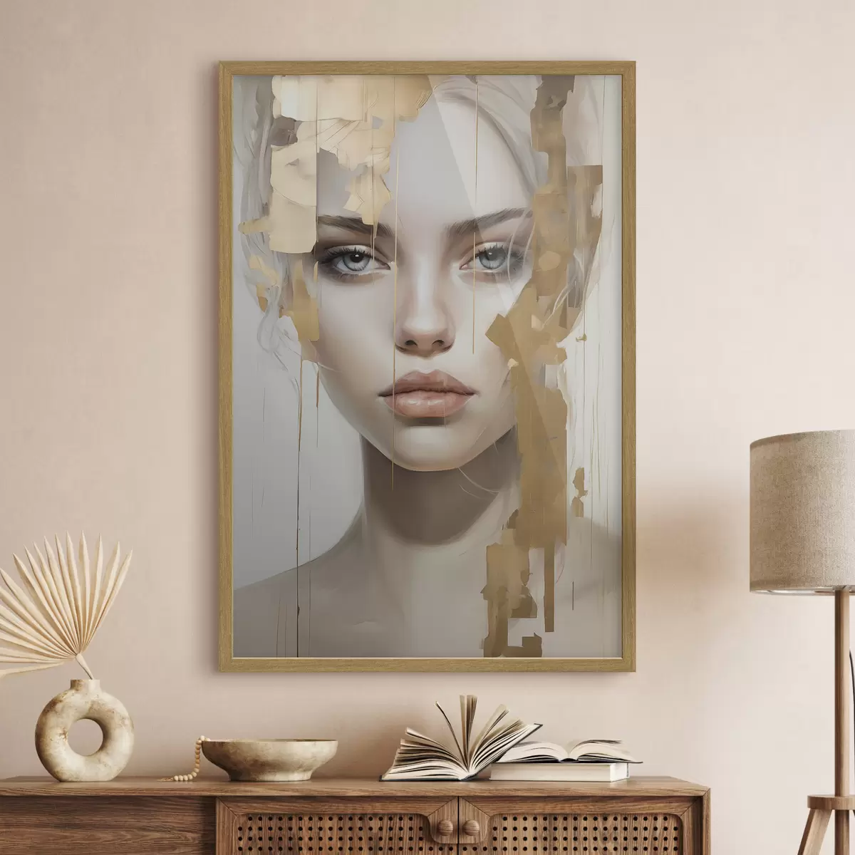 Poster Ritratto astratto f45215