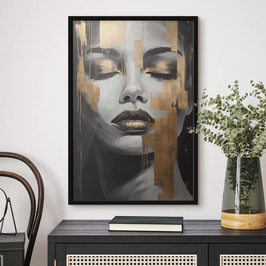 carta da parati Volto grafico nr. f45226