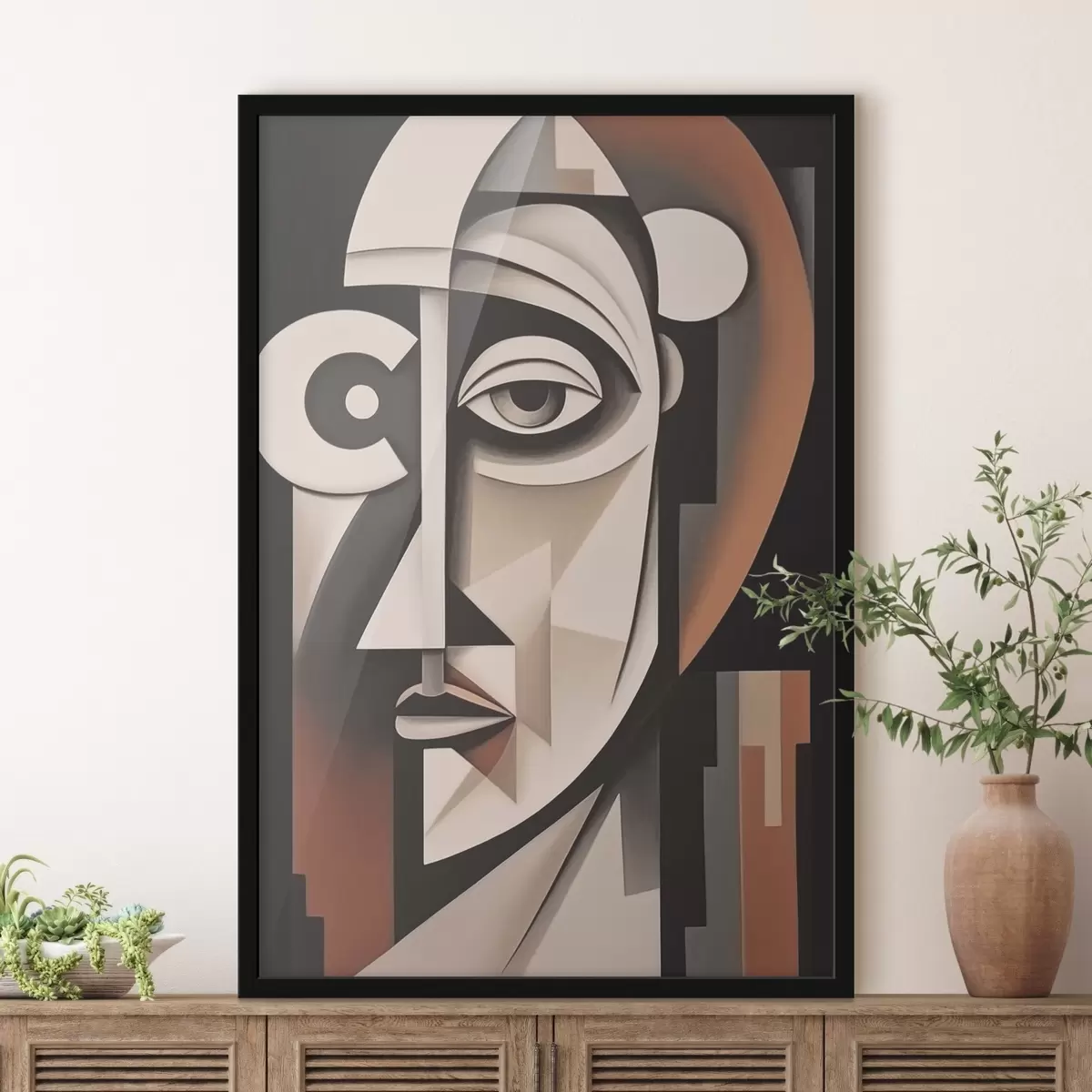 Poster Aspetto cubista f45228