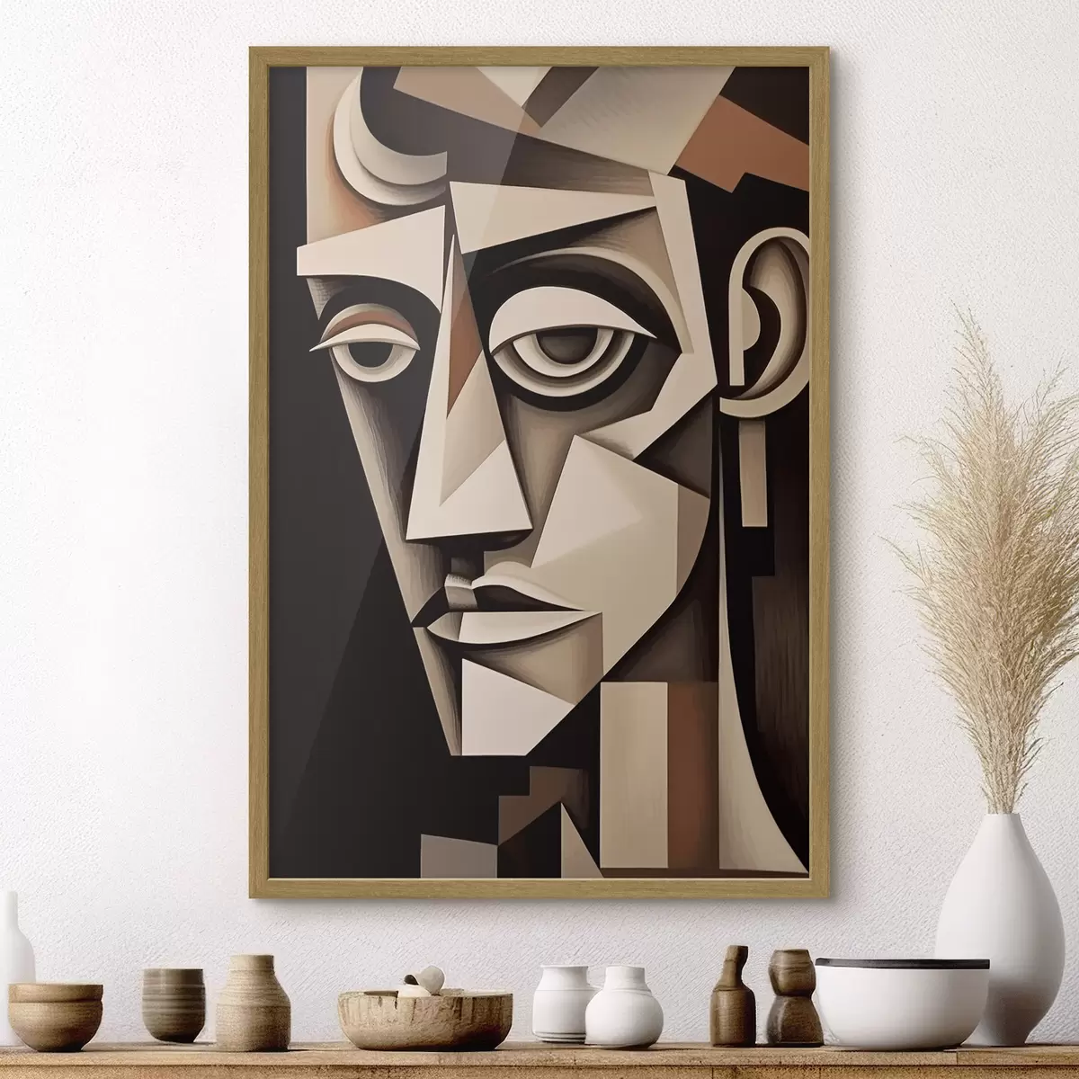 Poster Aspetto cubista f45231