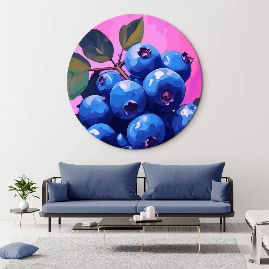 carta da parati Mirtilli succosi nr. r45223