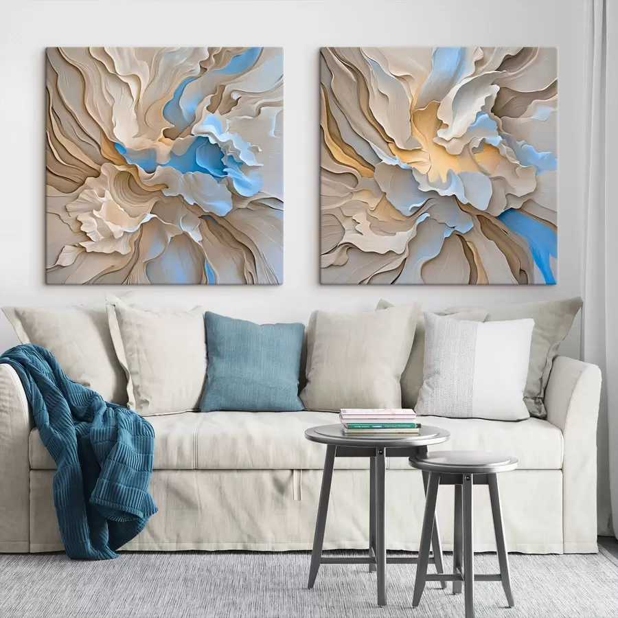 carta da parati Imitazione di onde di texture astratte nr. m00539