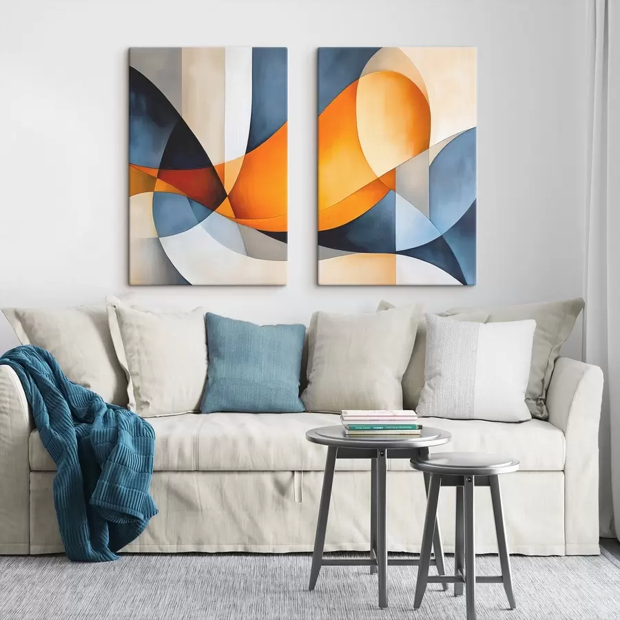 carta da parati Astrazione con forme geometriche nr. m00540