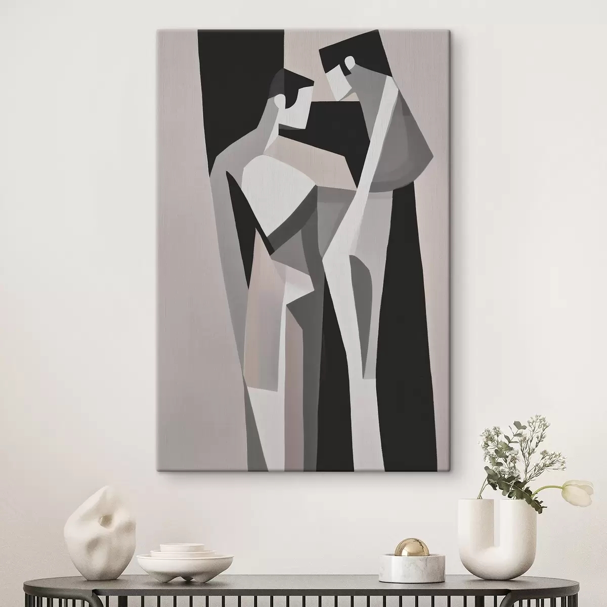 carta da parati Composizione di coppie geometriche nr. s45156