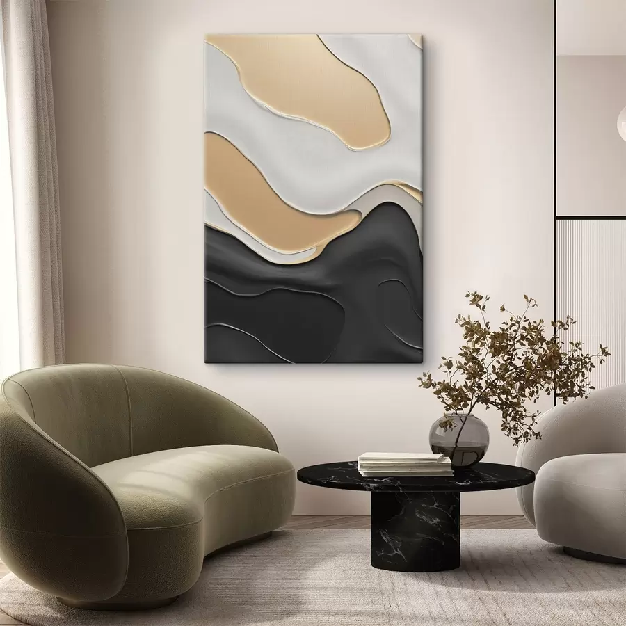 carta da parati Curve astratte ed eleganti nr. s45203