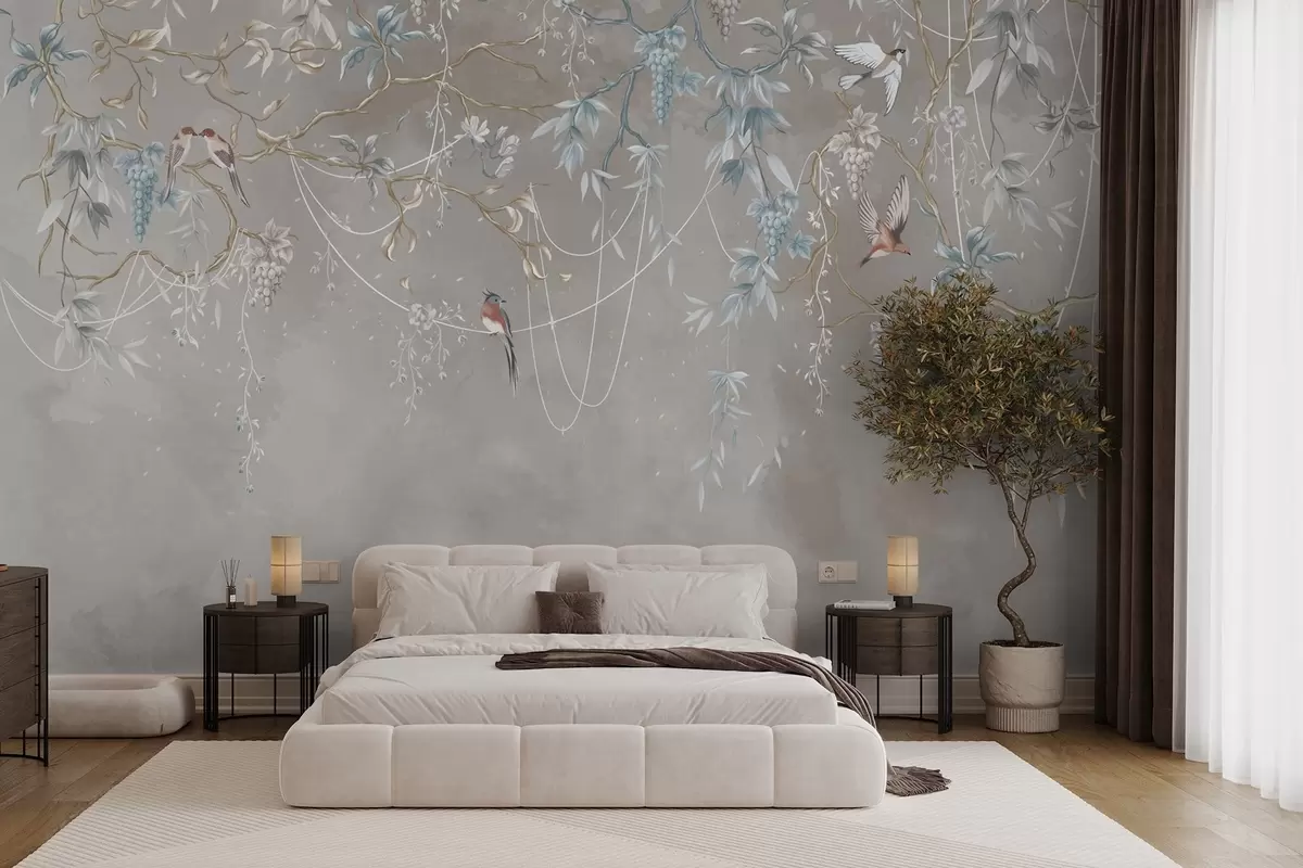 carta da parati Stesso soggetto, ma con uva blu nr. w04302v1