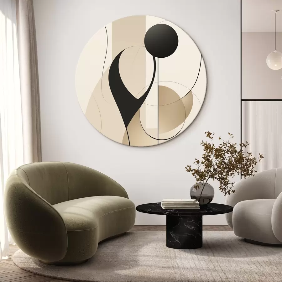 carta da parati Curve e forme astratte nr. r45197