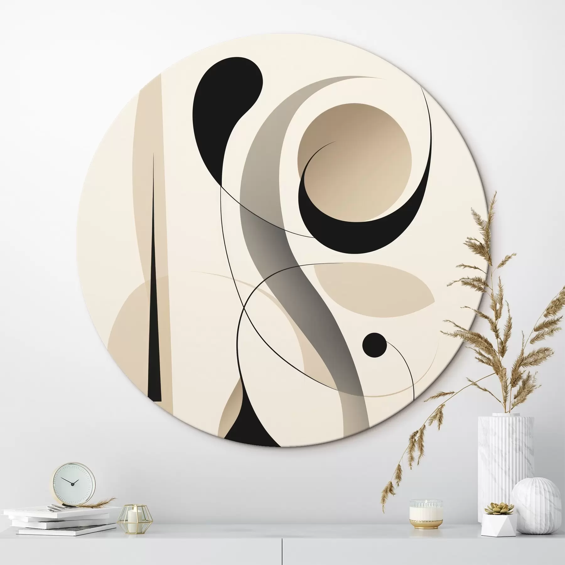 carta da parati Composizione geometrica minimalista nr. r45198