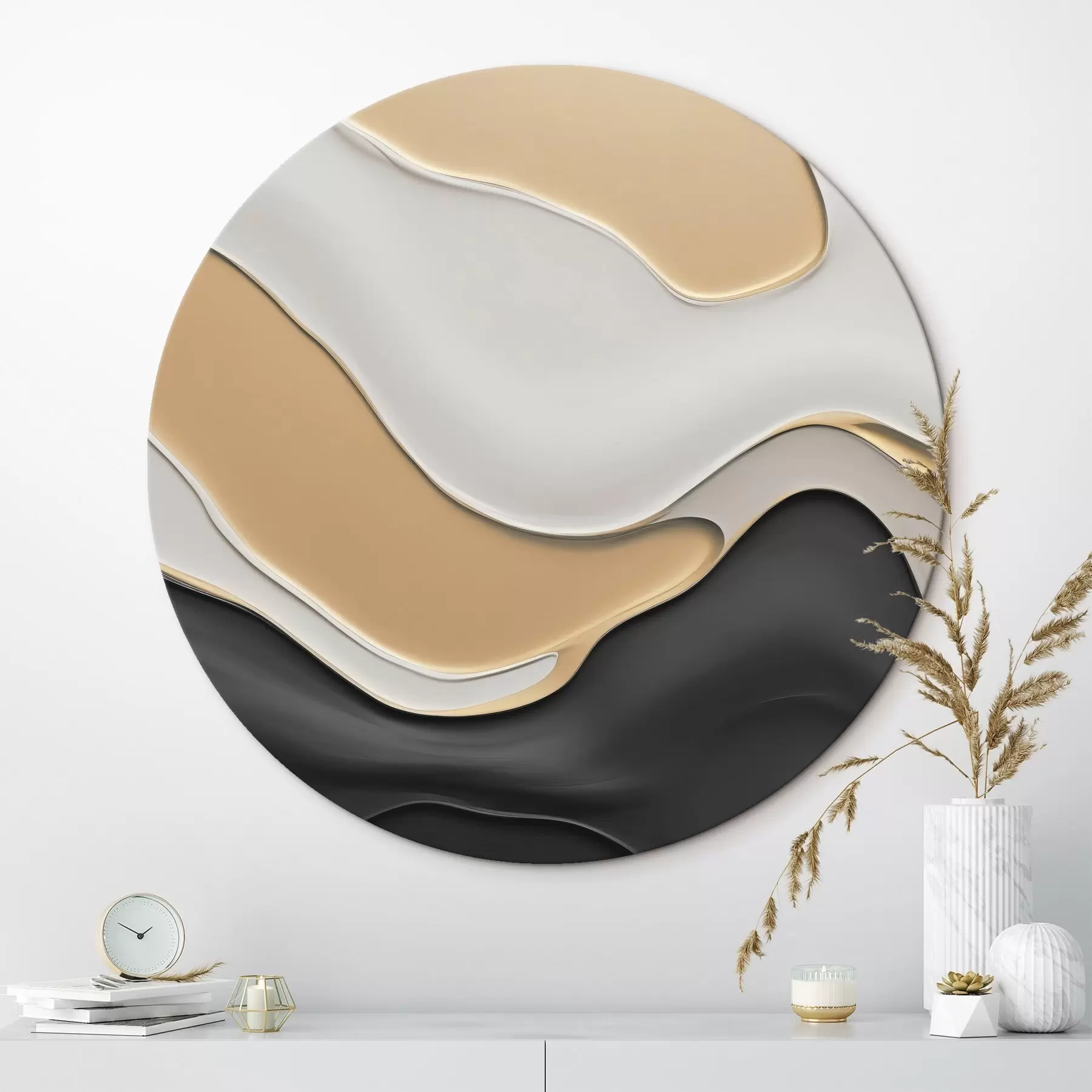 carta da parati Curve astratte ed eleganti nr. r45203