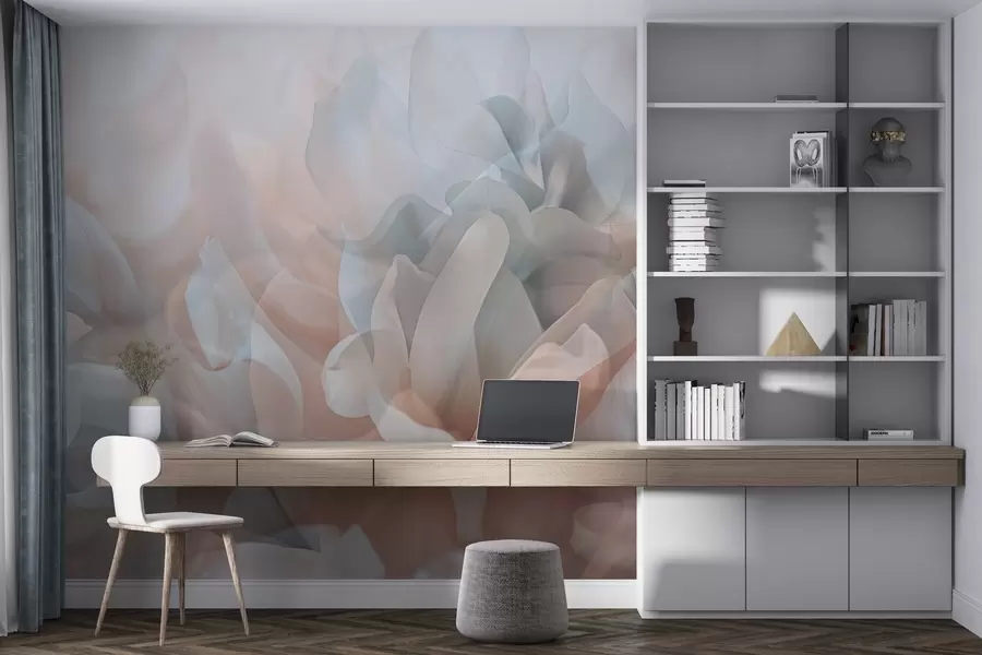 Carta da parati Floreale Fiori semitrasparenti n. w04320v1