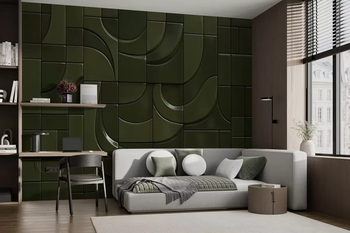 carta da parati Imitazione di pannelli lucidi nr. w04325