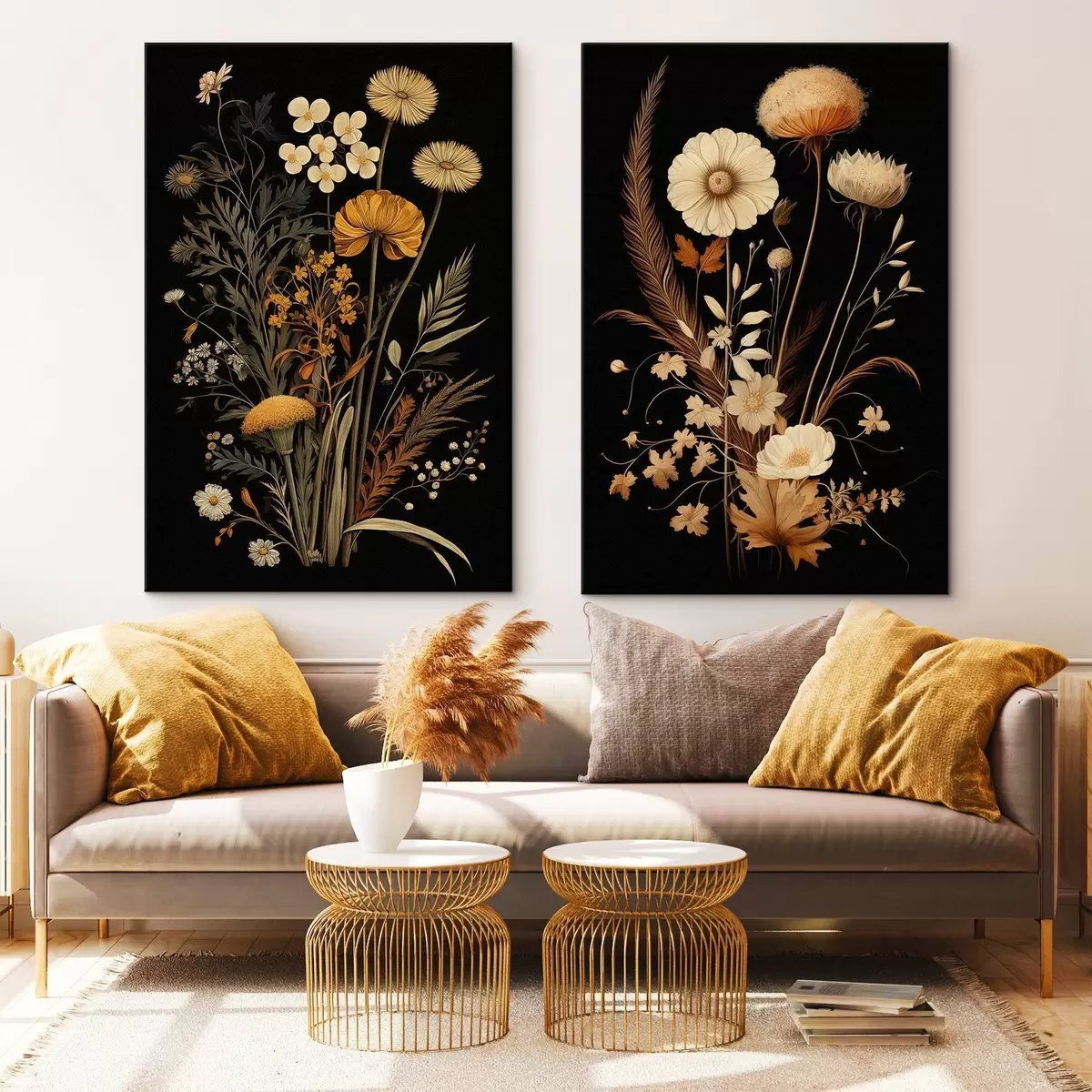 carta da parati Fiori gotici nr. m00552