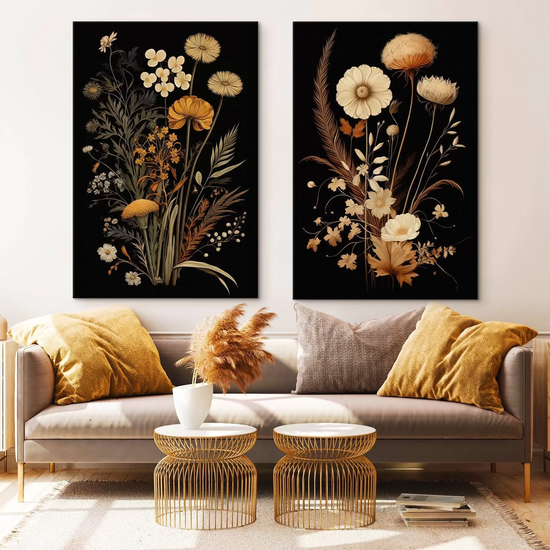 carta da parati Fiori gotici nr. m00552