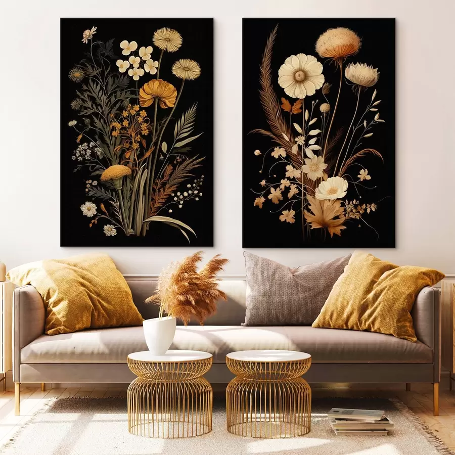 carta da parati Fiori gotici nr. m00552