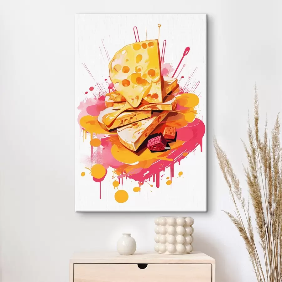 carta da parati Composizione del formaggio nr. s45270