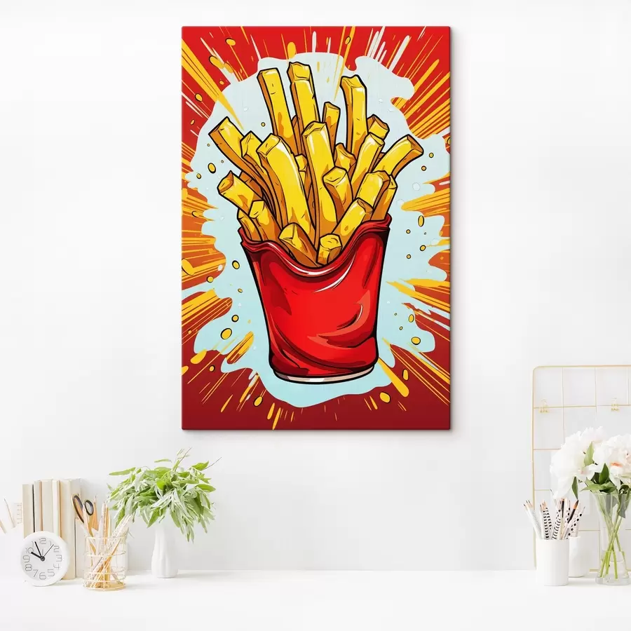 carta da parati Patate fritte  nr. s45276