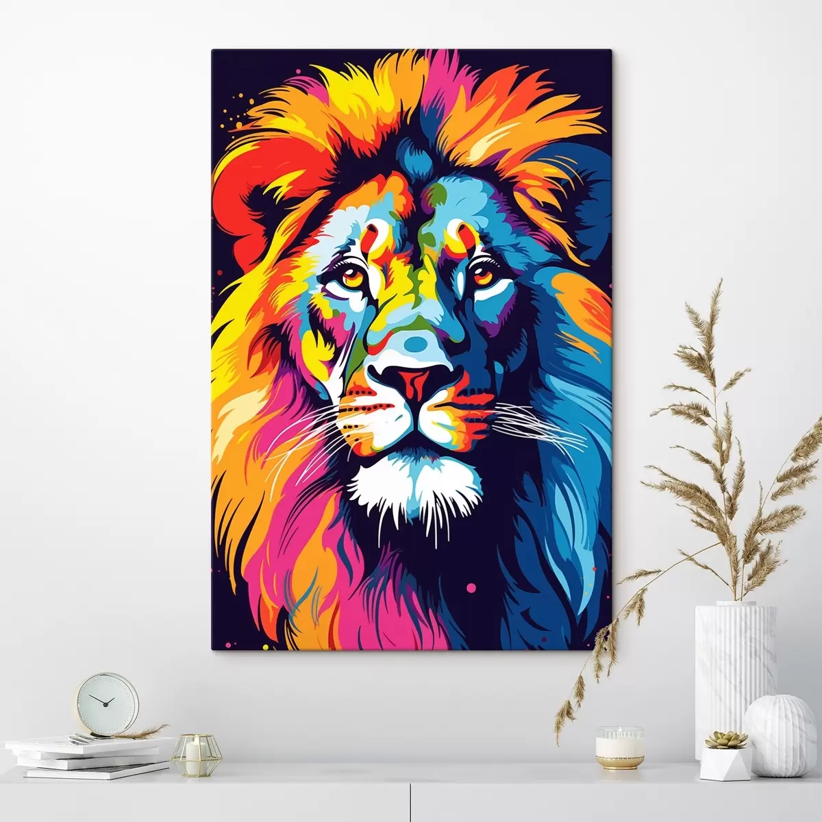 carta da parati Re in un tripudio di colori nr. s45282