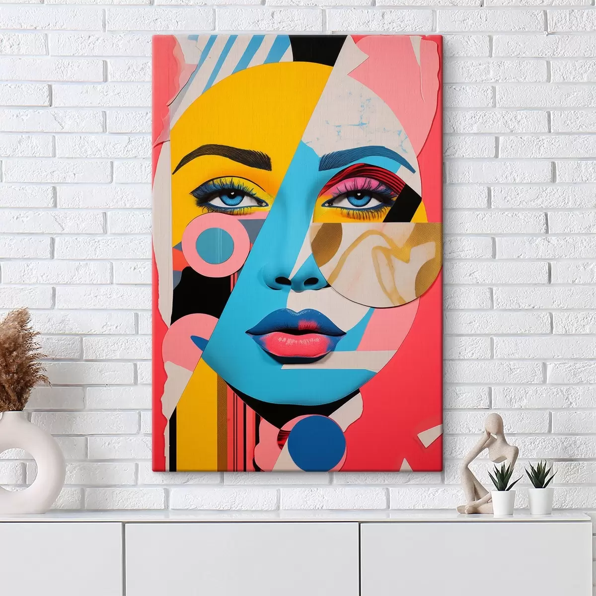 carta da parati Faccia da puzzle nr. s45285