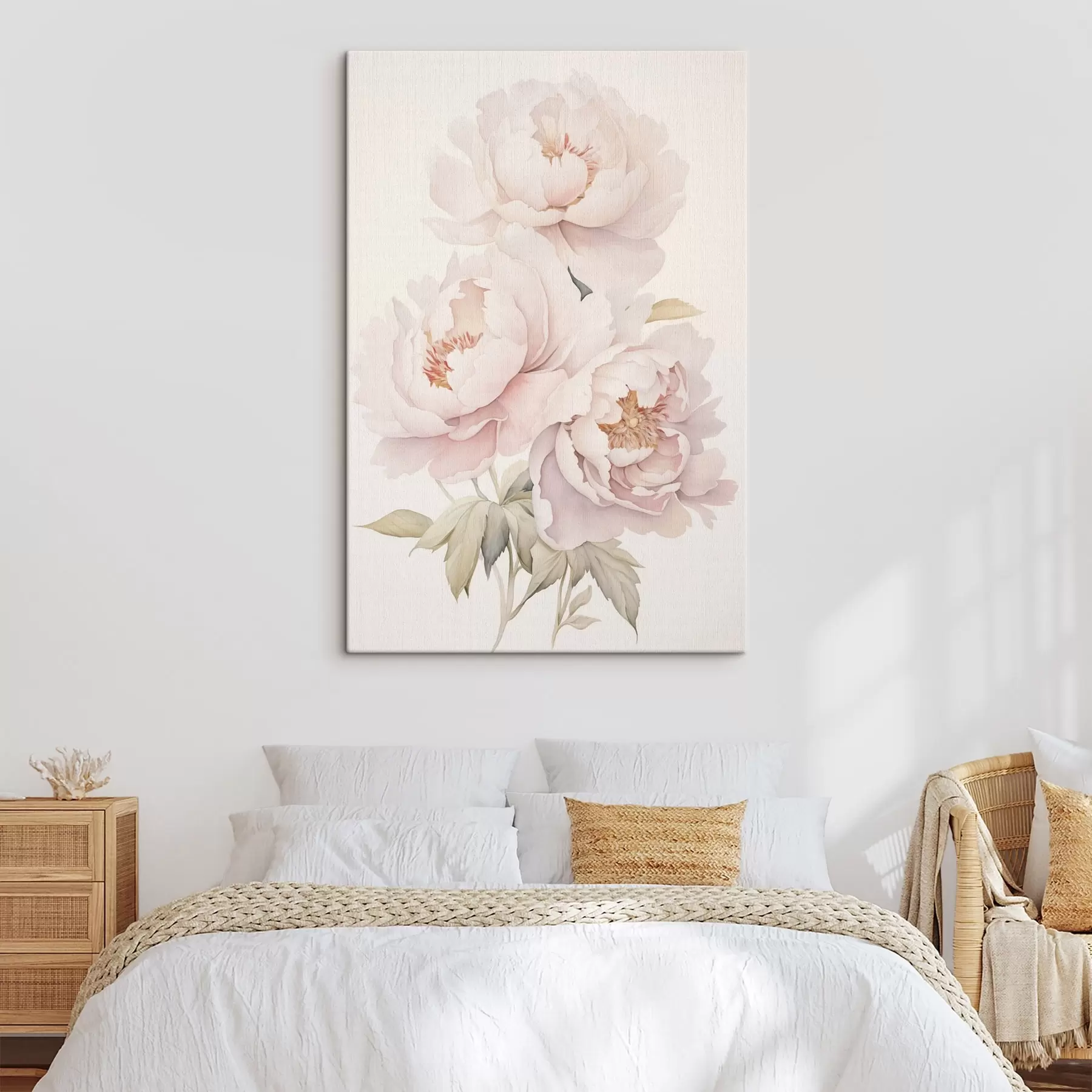 carta da parati Delicate peonie nr. s45293