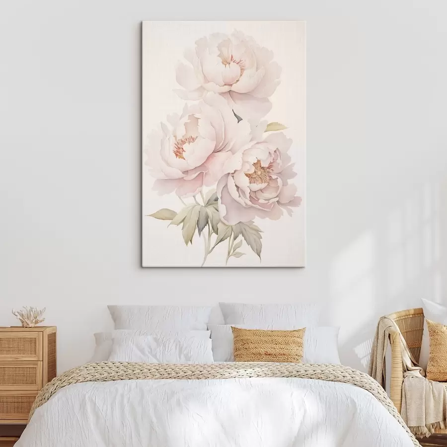 carta da parati Delicate peonie nr. s45293