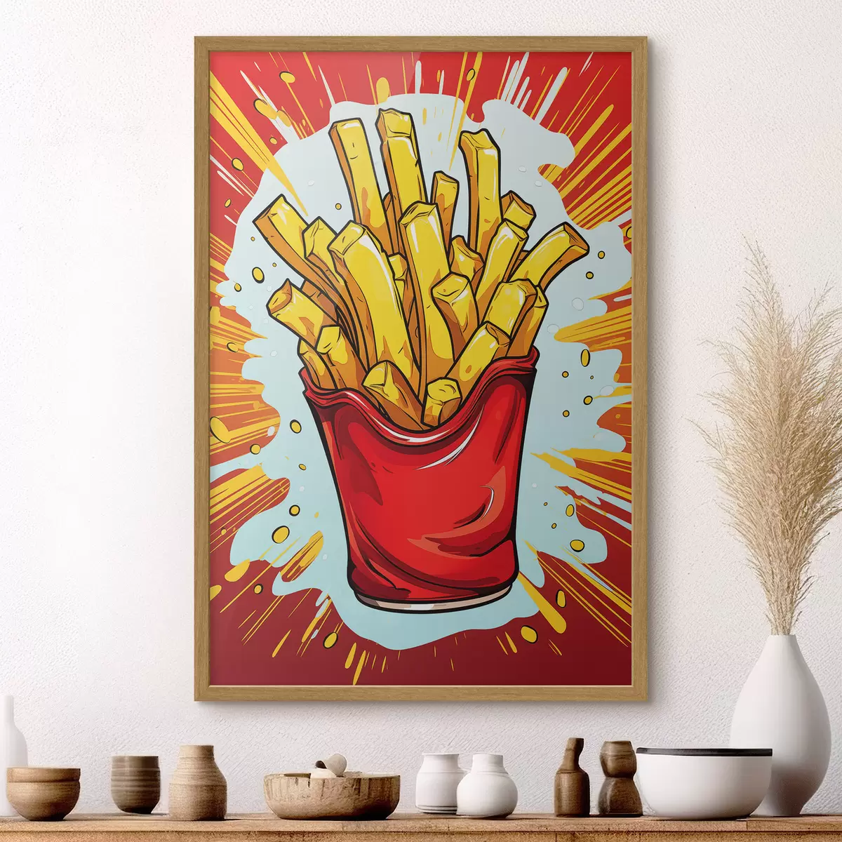 Poster Patate fritte f45276