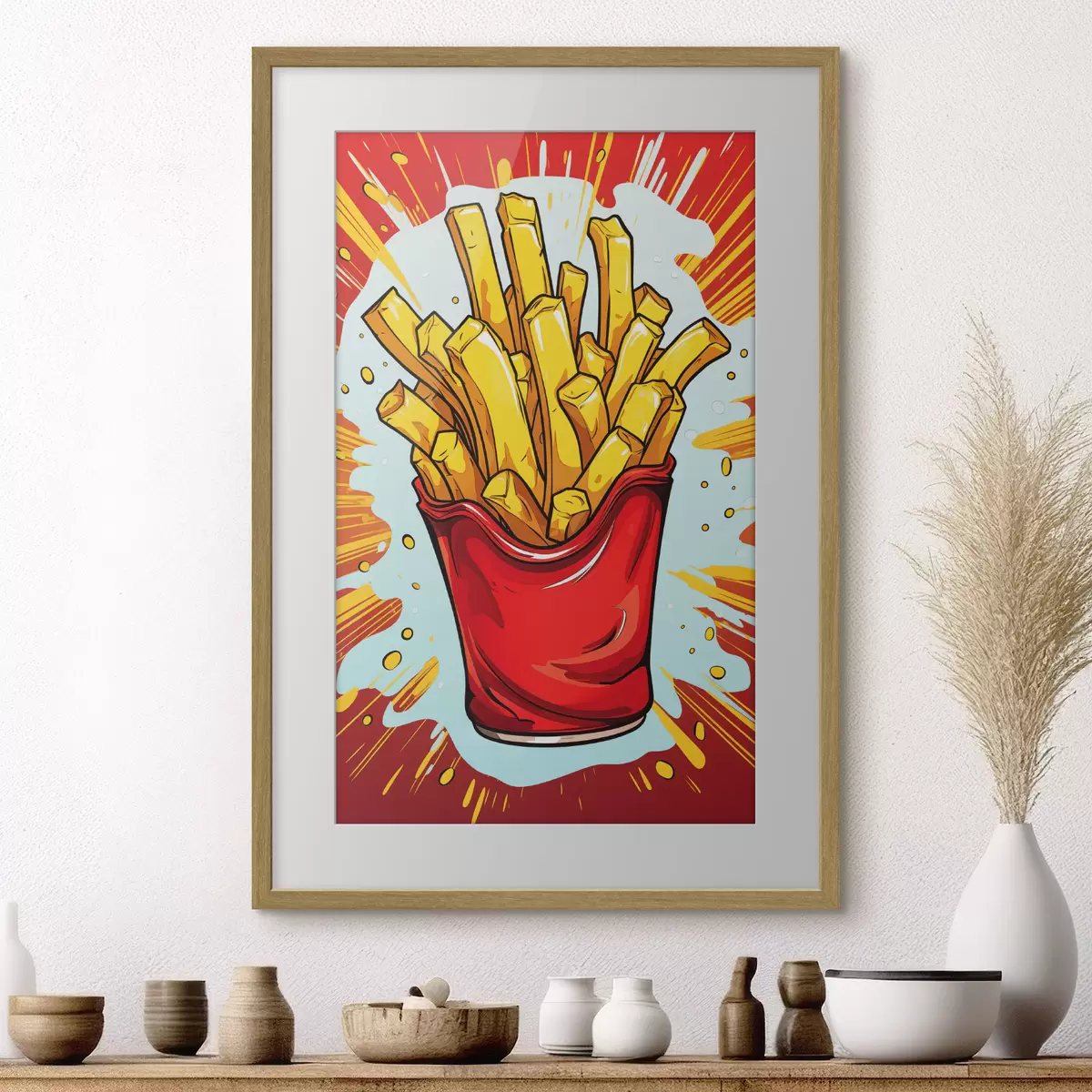 Poster Patate fritte f45276