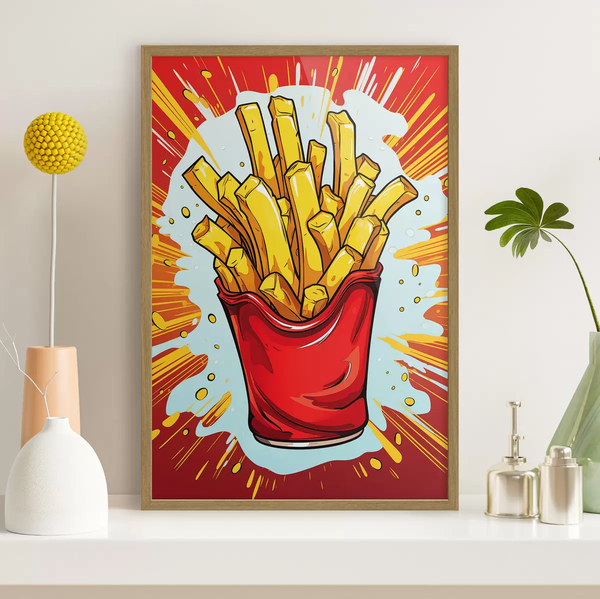 Poster Patate fritte f45276