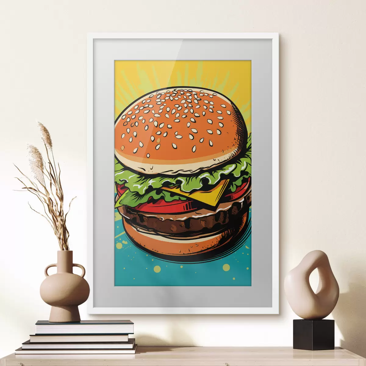 Poster Hamburger f45277
