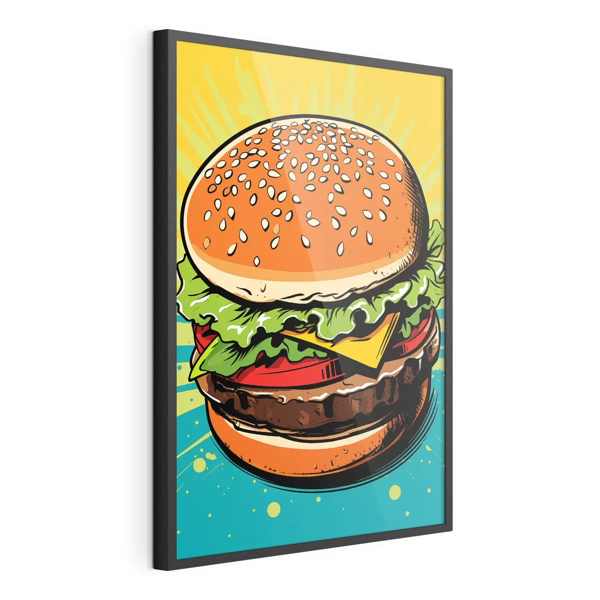 Poster Hamburger f45277