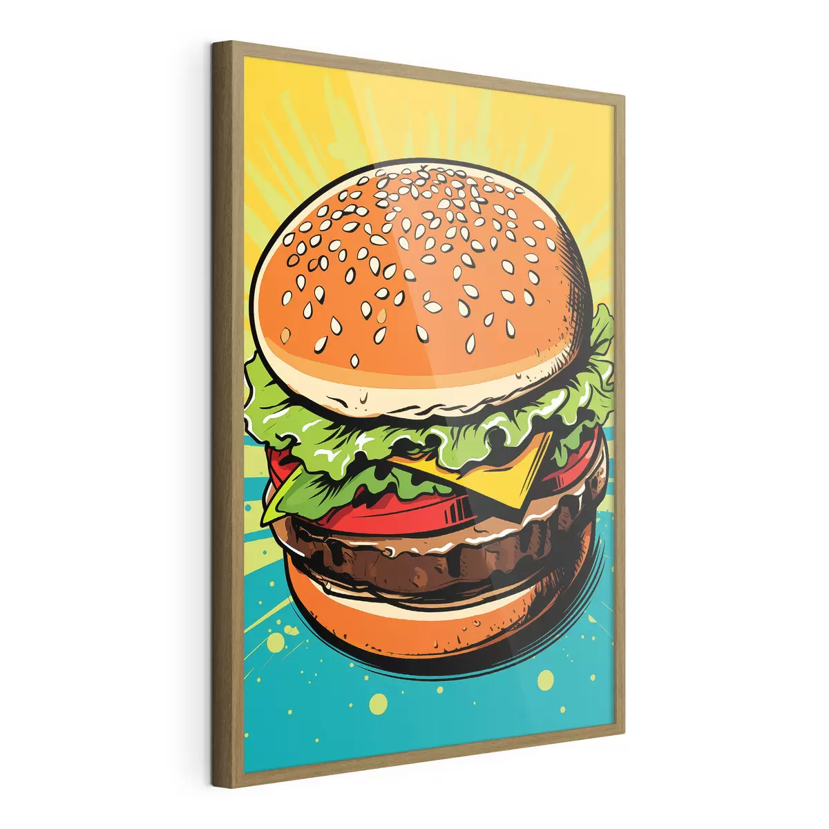 Poster Hamburger f45277