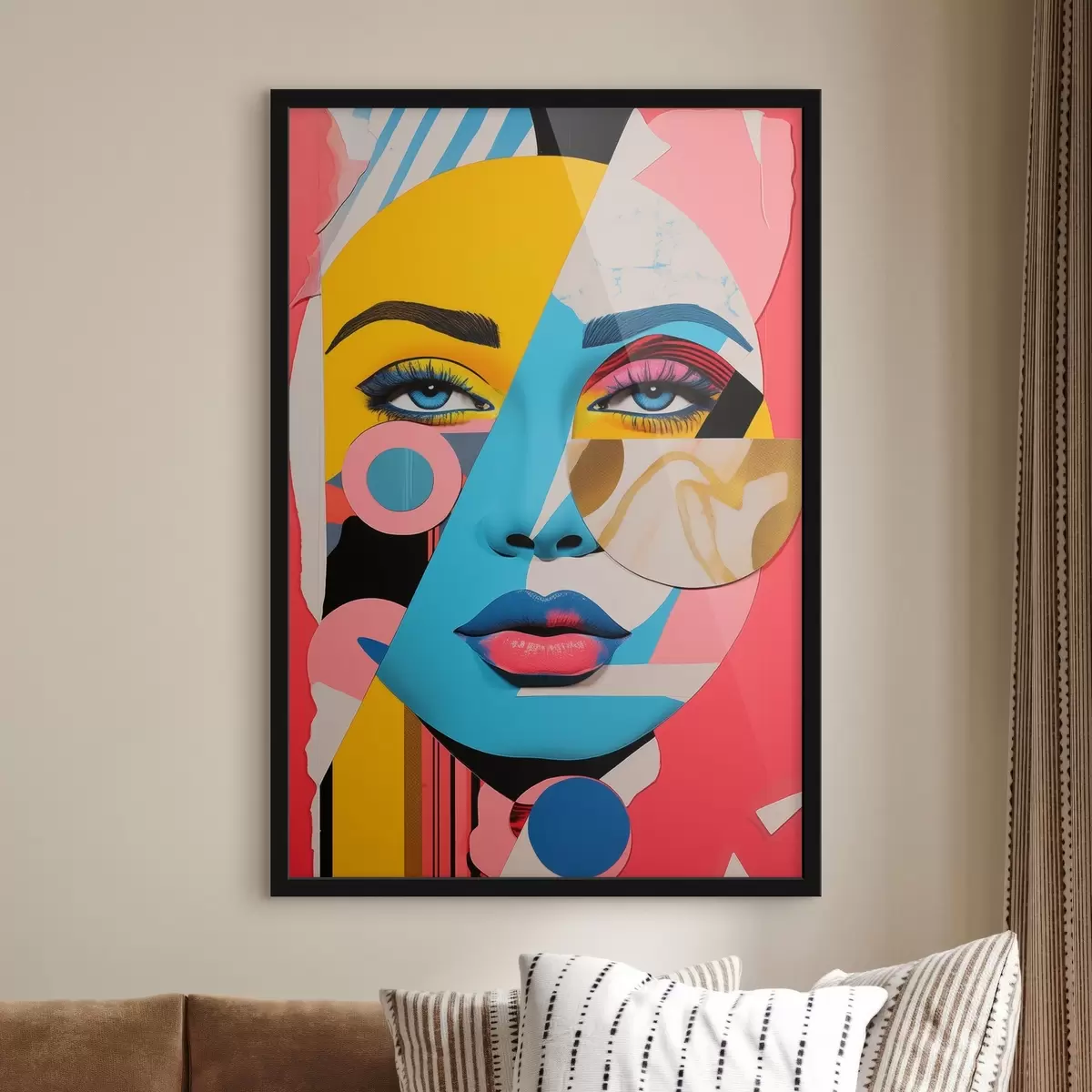 Poster Faccia da puzzle f45285