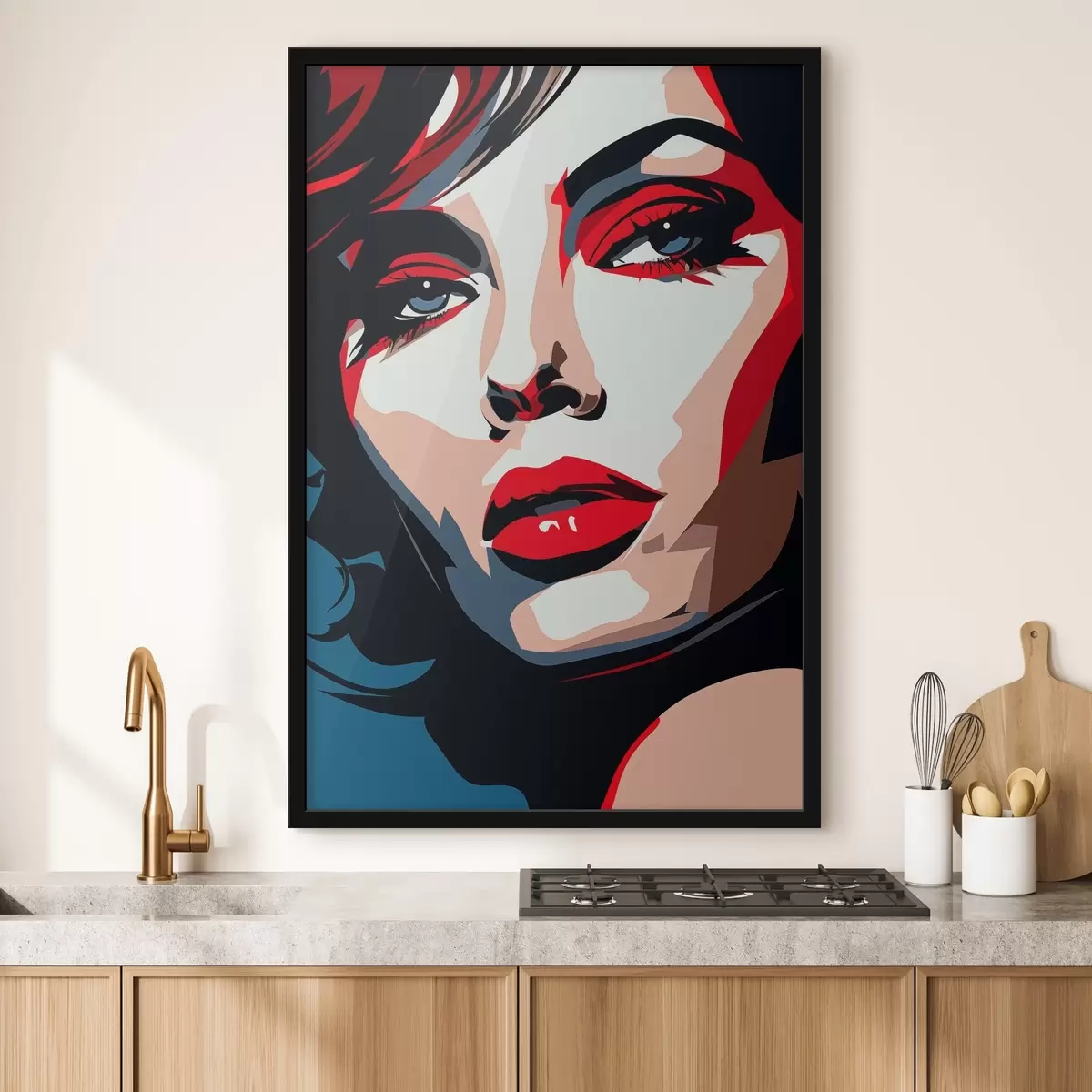 Poster Ragazza in bellissimi colori f45288