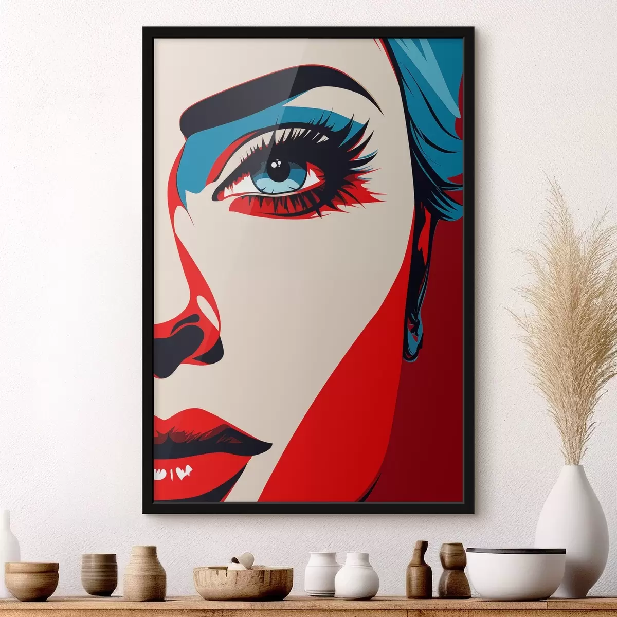 Poster Abito pop art f45289