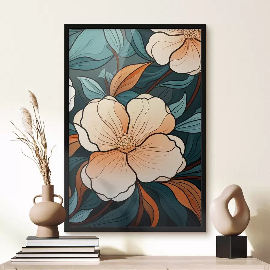 carta da parati Fiori vari nr. f45290