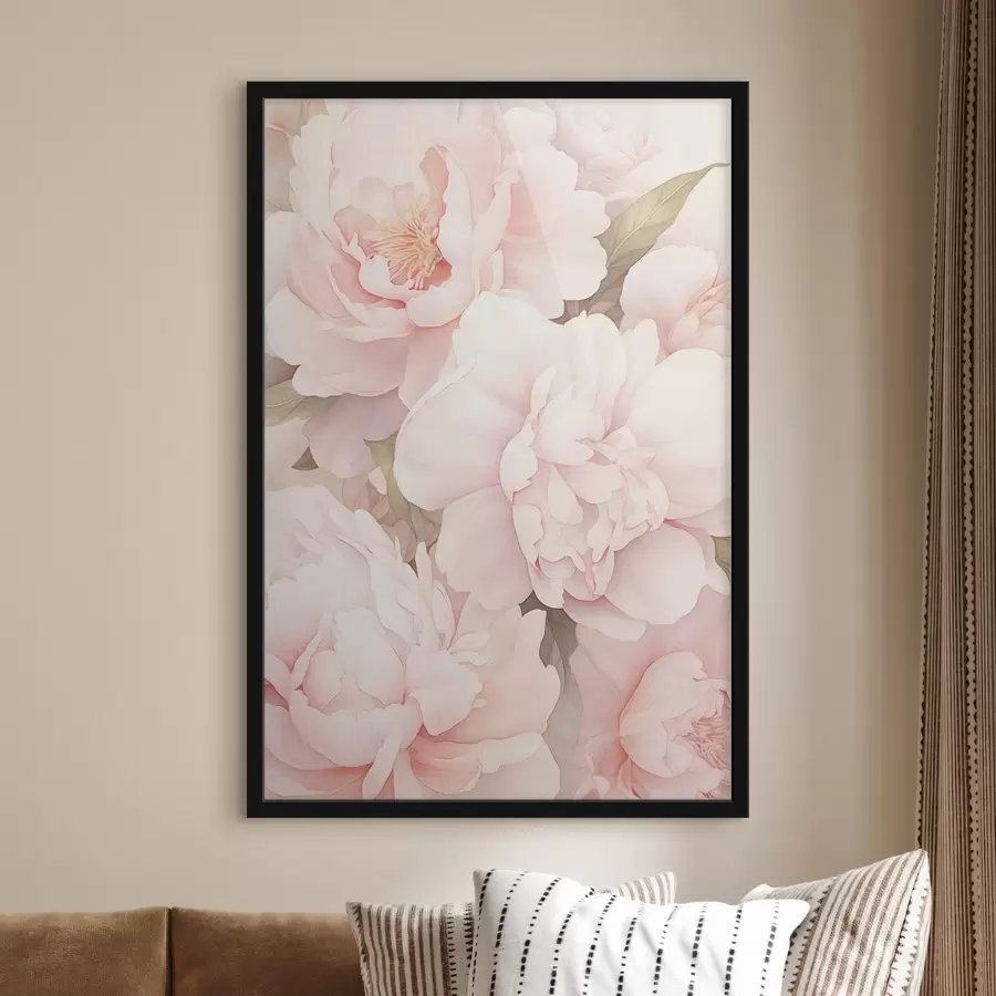 carta da parati Peonie di vari colori nr. f45294