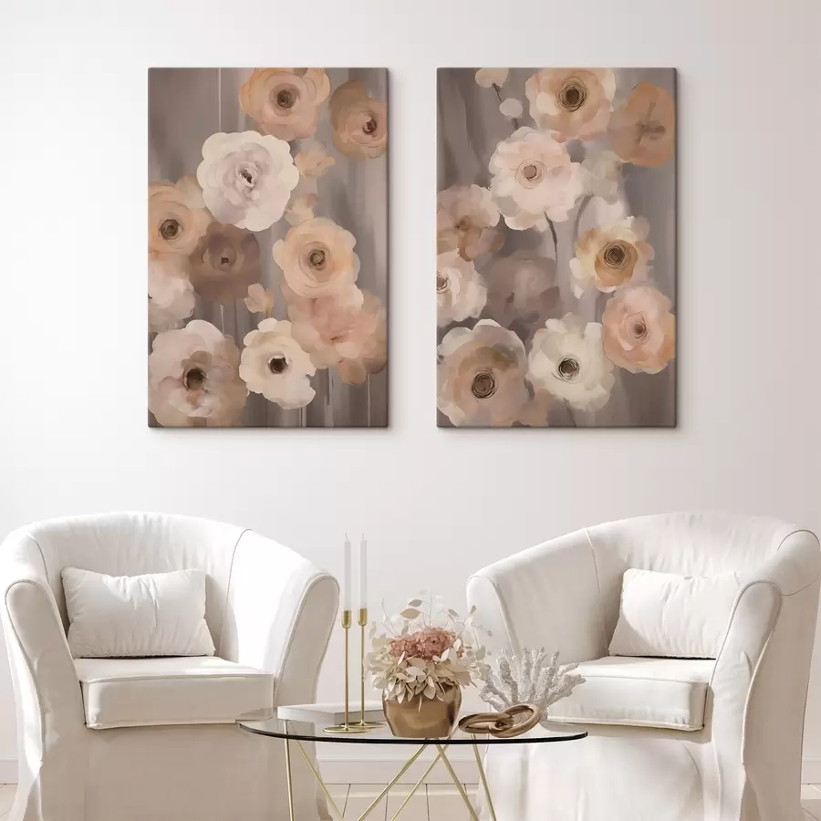 carta da parati Fiori astratti nr. m00542