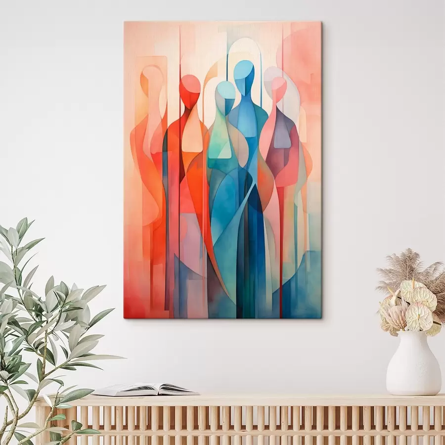 carta da parati Silhouette astratte nr. s45237