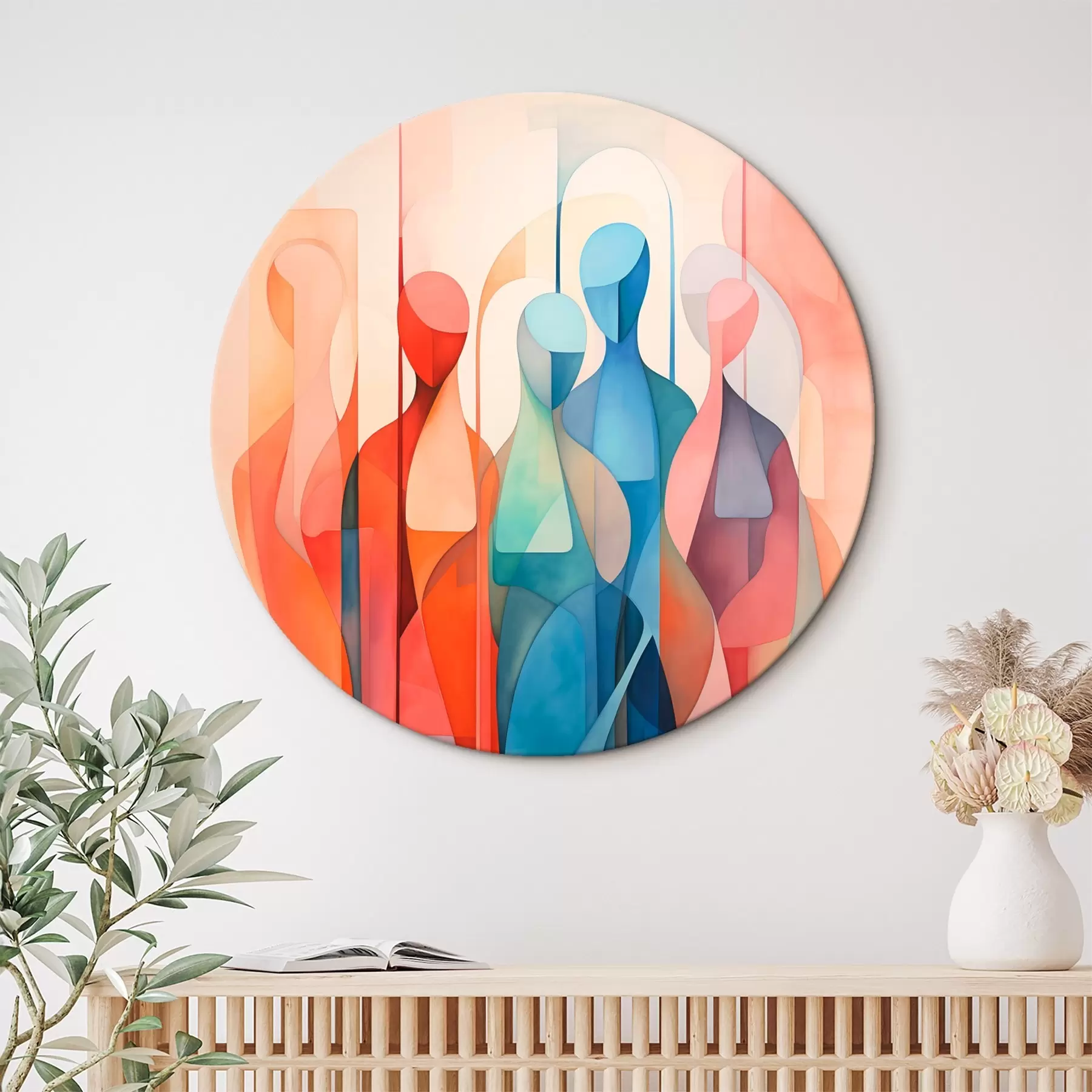 carta da parati Silhouette astratte nr. r45237