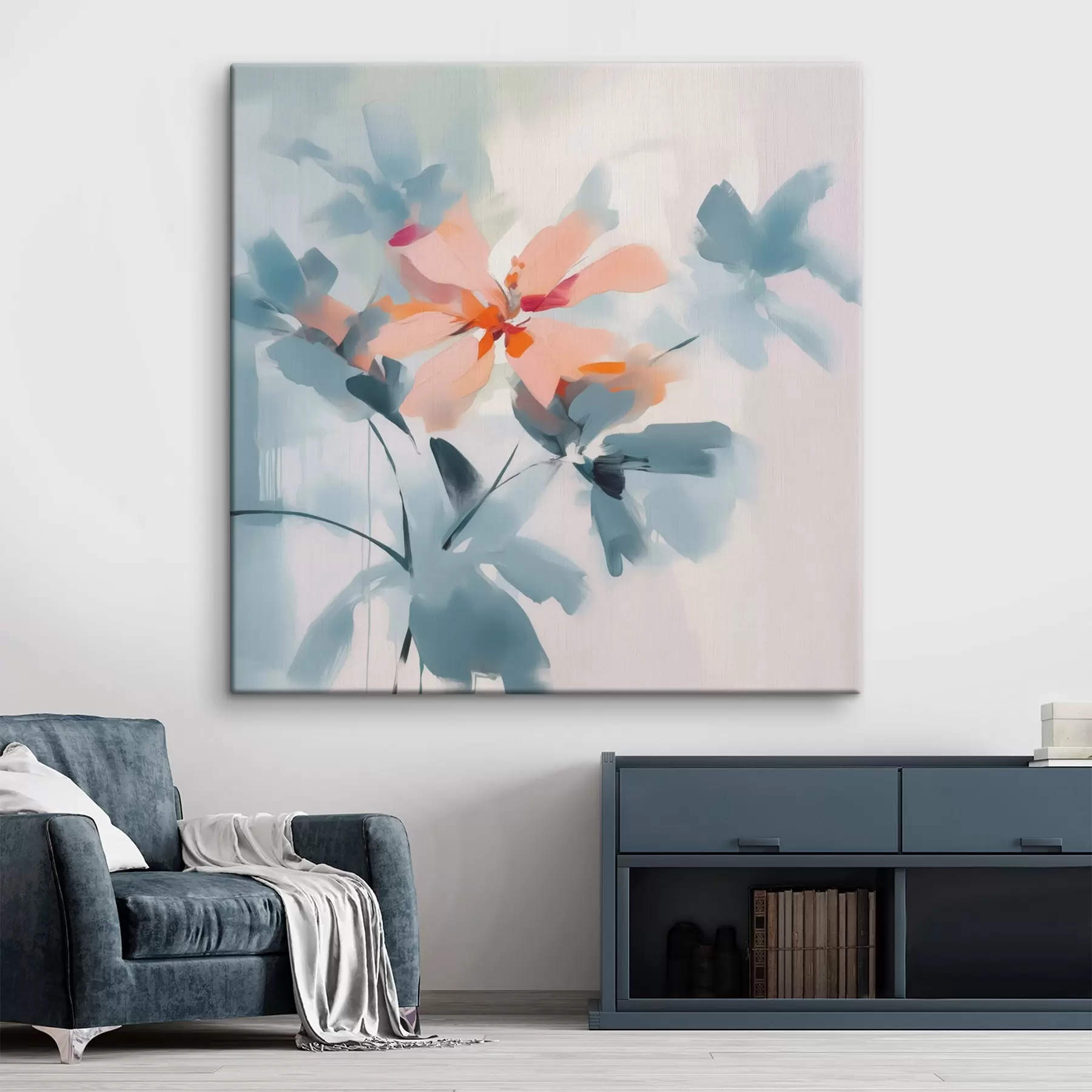 carta da parati Fiori astratti nr. s45304