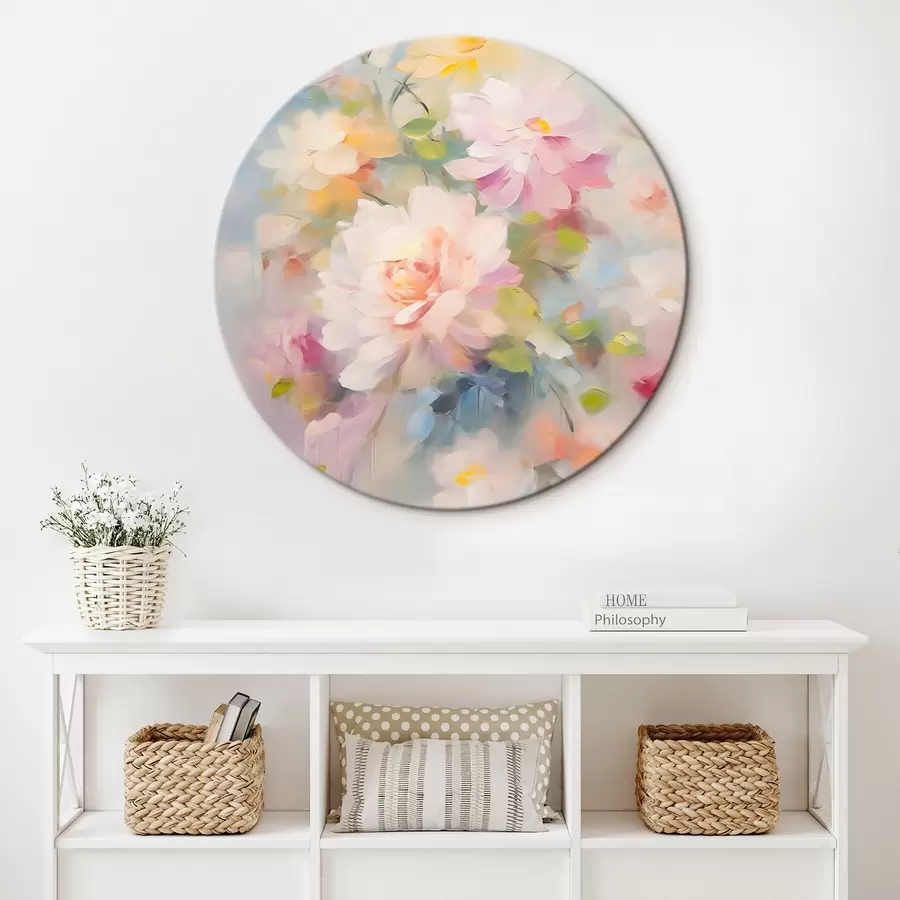 carta da parati Pittura a imitazione di fiori nr. r45301